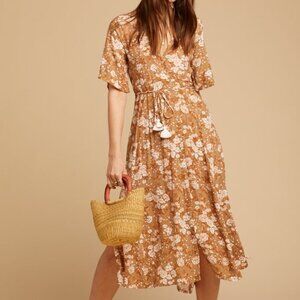 Faithfull the Brand Rivera Wrap Midi US 6